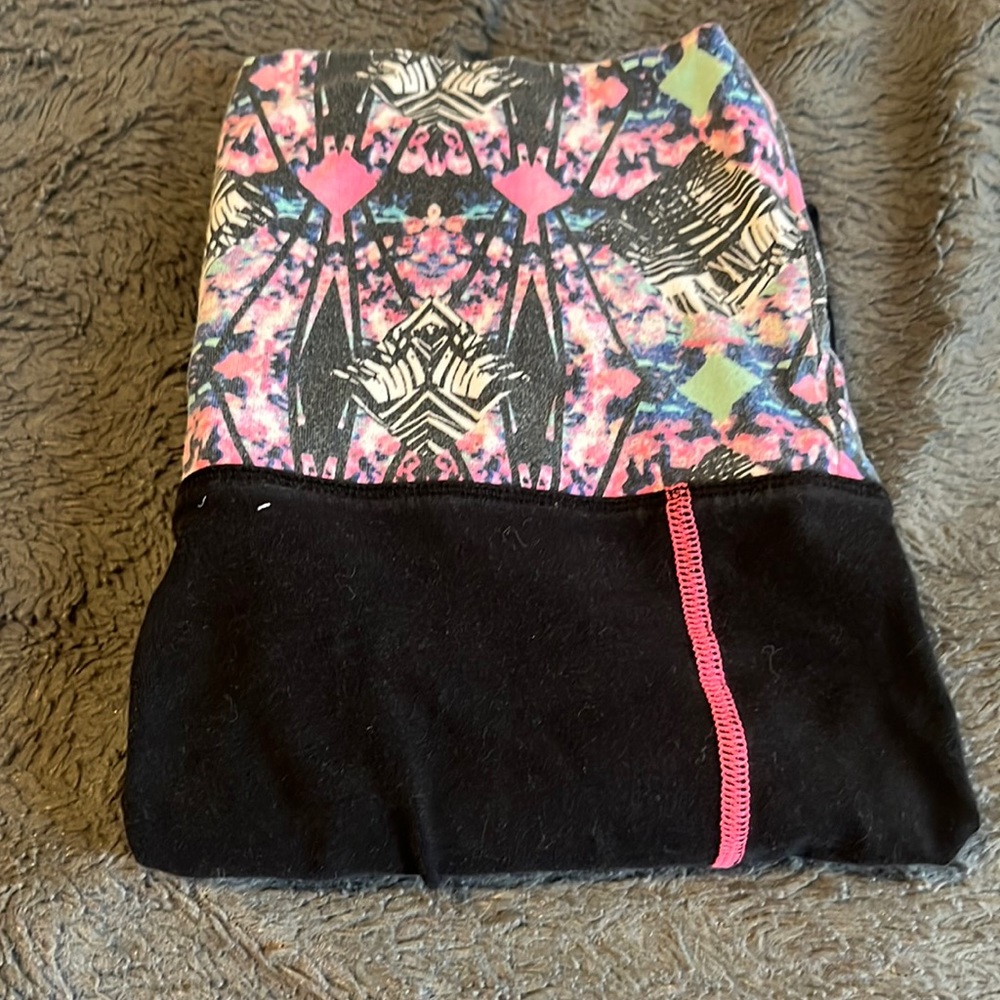 colorful black legging